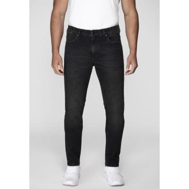 Imagem de Calça Jeans Slim Straight Preto-Masculino