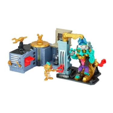 Imagem de Treasure X Monster Gold Glow in The Dark Mega Monster Lab, 20 Levels of Adventure, Find Guaranteed Real Gold Dipped Treasure!