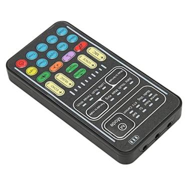 Imagem de Naroote Modulador de Voz Portátil da Placa de Som do Trocador de Voz Mini para Laptops do Telefone Pc, Efeitos Sonoros para um, Material Abs