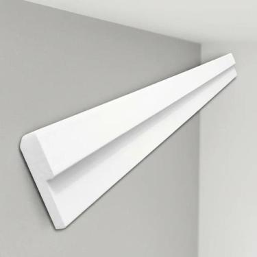 Imagem de Moldura Roda Teto em EPS Anti Chamas Com Acabamento Acetinado Premium 