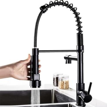 Imagem de YESOP Torneira De Cozinha Monocomando Gourmet Fosco PRETO