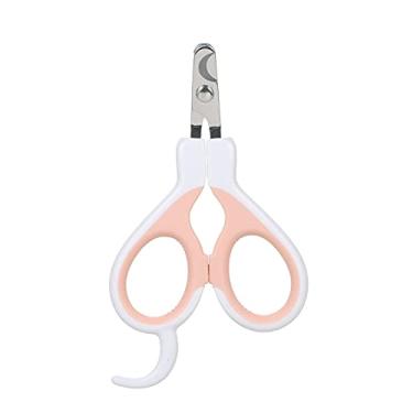 Imagem de Tesouras para Unhas de Gato Estimação - Cortador Garras Profissional Gatos Filhotes Hamsters e Animais Raça Pequena com Curvas Lâminas Aço Inoxidável Afiadas Cabos Ergonômicos Revestidos Borracha Cort