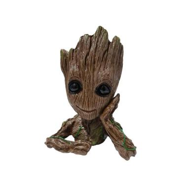 Imagem de Groot Estátua Decorativa Guardiões Galáxia 14Cm