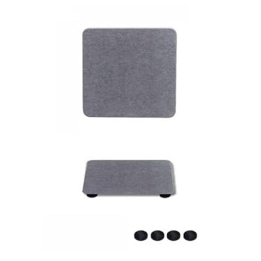 Imagem de Suporte de sabão de lama de diatomáceas – Absorvente para chuveiro de pia de banheiro (cinza escuro)