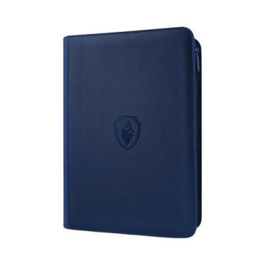 Imagem de Fichário De Cartas Colecionáveis 360 Com 9 Bolsos, Zíper, Capa Premium