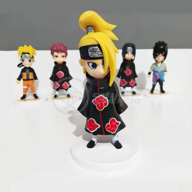 Imagem de Boneco Action Figure Deidara Akatsuki Naruto Shippuden