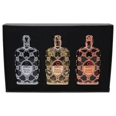 Imagem de Kit Perfume Orientica Royal Bleu Unissex 30ml + Amber 30ml + Rouge 30ml-Unissex