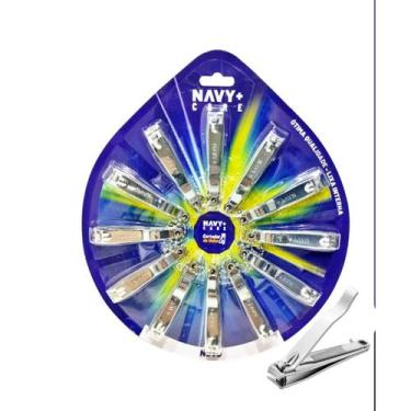 Imagem de Navy - cortador de unha de metal g - cartela 12un