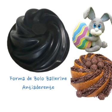 Imagem de Assadeira Redonda Forma de Bolo Antiaderente Decorado Confeitaria Form