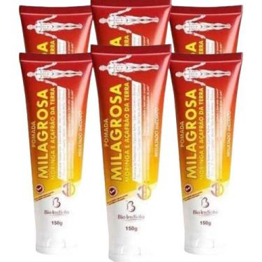Imagem de Pomada Massageadora Milagrosa Bio Instinto KIT C/6 UN - Malaysia Colle
