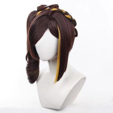 Imagem de Peruca de cosplay Genshins Impacts Chioris Synthetic Hair 45cm - yiwei