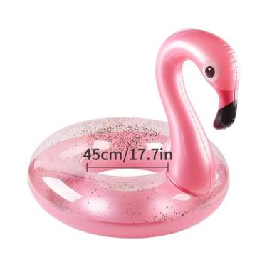 Imagem de Boia de Flamingo Inflável para Adultos e Crianças - Piscina e Praia, F