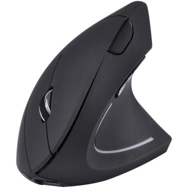 Imagem de Mouse Sem Fio Recarregavel 2.4 Ghz Vertical Ergonomico...