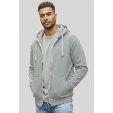 Imagem de Blusa de Frio Masculina Casaco Moletom Inverno - L7, Cinza, G