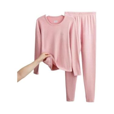 Imagem de Conjunto Térmico De Cashmere E Seda Para Homens E Mulheres, Camiseta D