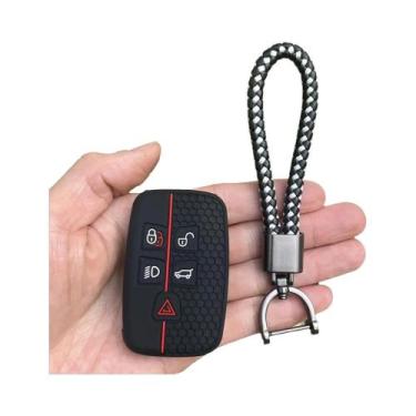 Imagem de Capa De Silicone Para Chave Land Rover Range Rover Sport Evoque, Conju