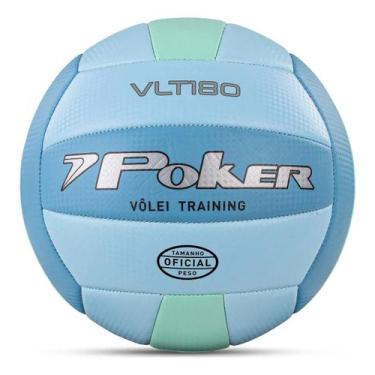 Imagem de Bola De Volei Poker Training Vlt 180 Azul
