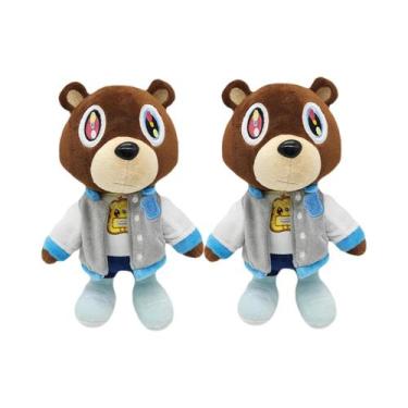 Imagem de Urso De Pelúcia Kanye West Kawaii De 26cm, Brinquedo Macio Para Decora