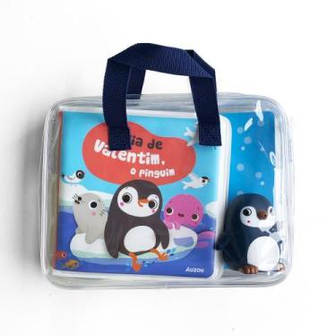 Imagem de Livro - Livro de banho: O dia de Valentim, o pinguim