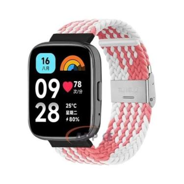 Imagem de Pulseira Elástica Trançada De 22mm Para Redmi Watch 3/5 Lite, Ajustáve