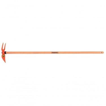 Imagem de Sacho Coração Duas Pontas Tramontina Em Aço Com Cabo De Madeira 120cm