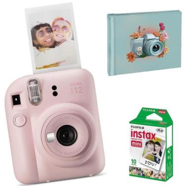 Imagem de Câmera Instax Mini 12 + Filme 10 Fotos + Álbum Lovers - Selfie e Expos