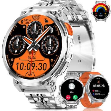 Imagem de Smartwatch Militar PODOEIL con Llamadas Bluetooth y Pantalla HD de 1.8