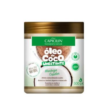 Imagem de Manteiga capilar óleo de coco 500g - Capicilin