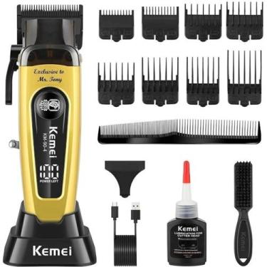 Imagem de Máquina De Corte Kemei 90-4 Profissional Uso Doméstico Em Estoque