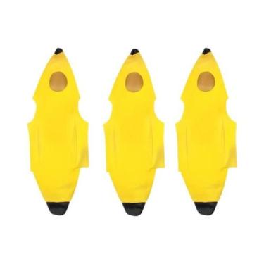 Imagem de Fantasia De Banana Para Adultos E Crianças, Traje Engraçado Para Carna