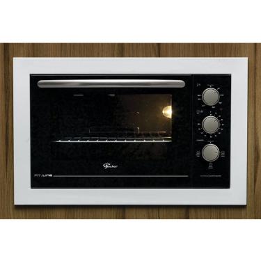 Imagem de Forno Elétrico de Embutir Fischer Fit Line 34493 48L Autolimpante com Timer e Luz Interna Branco 220V