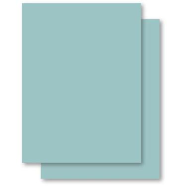 Imagem de Papel Cartolina Azul Escolar 50X66CM 140G Pacote com 100 Folhas - Jand