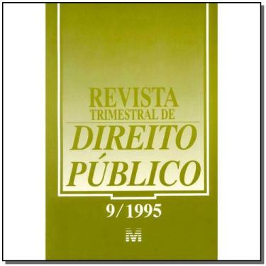 Imagem de Revista trimestral de direito publico ed. 09 - MALHEIROS EDITORES, 3