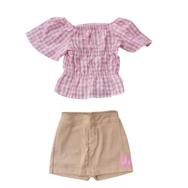 Imagem de Conjunto Infantil Luxo Roupa de Criança Premium - Fakini