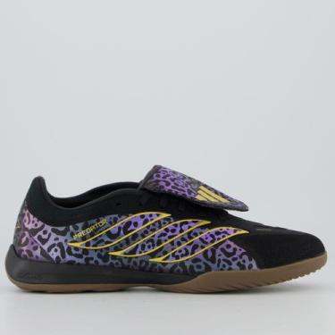 Imagem de Chuteira Adidas Predator League LIN Futsal Roxa, 40