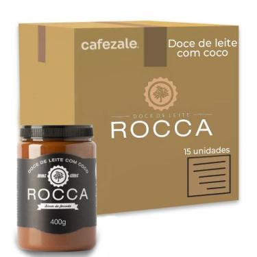Imagem de Doce de Leite Rocca com Coco 400g Kit 15 Unidades