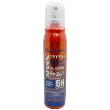 Imagem de Biomarine Sun Marine Fps 50 Repelente Icaridina - Spray 90ml
