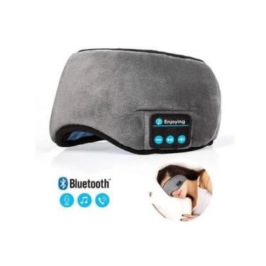 Imagem de Máscara De Olhos Tapa Olho com Fone Bluetooth Para Dormir - LIP IRM