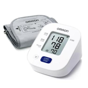 Imagem de Monitor de Pressão Arterial de Braço HEM7142 - OMRON, Branco