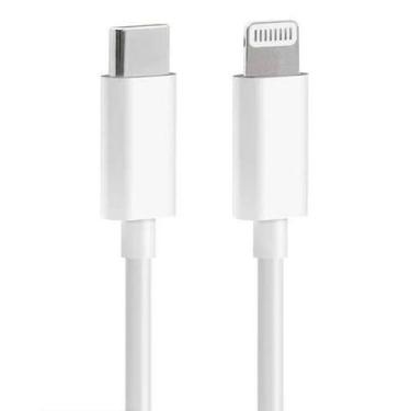 Imagem de Cabo lightning pvc 1m branco - vq-d135 - LETRON