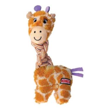 Imagem de Brinquedo Para Cães Pequenos Kong Snots Squeaks Giraffe