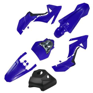Imagem de Kit Carenagem C/ Farol Amx Adventure Xr 250 Tornado, Azul