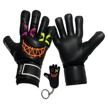 Imagem de Luva de Goleiro Difai Crazy Infantil, Neon, 7
