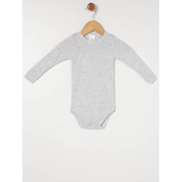 Imagem de Pijama Longo Infantil Para Bebê - Cinza - Izitex, Cinza, G