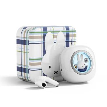 Imagem de Fones de ouvido MIPOW Miffy Bluetooth 5.3 IPX5 à prova dágua azul