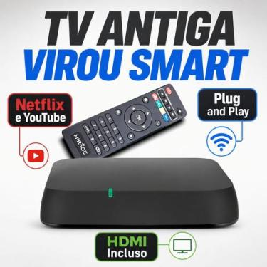 Imagem de Tv Box Smart com Netflix, Pluto Tv, Youtube Melhor TvBox do Mercado 2 