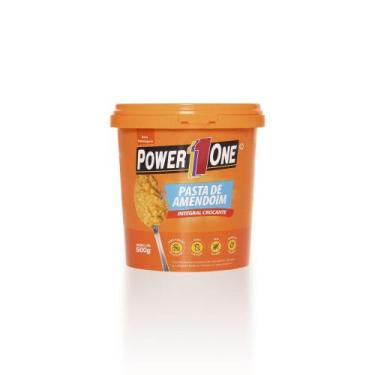 Imagem de Pasta de Amendoim Crocante Integral 500g - Power1One