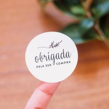 Imagem de 400 Adesivos Promocionais Personalizados 4x4 cm em Vinil - Firstweb gr