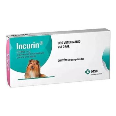 Imagem de Incurin Msd Estriol 1mg 30 Comprimidos Suplemento Para Cacho - Congrat