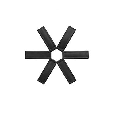 Imagem de GUIPAIHAI Tapete de panela dobrável, criativo, portátil, com isolamento de tigela e tapete de placa, descanso de copo, acessórios de cozinha